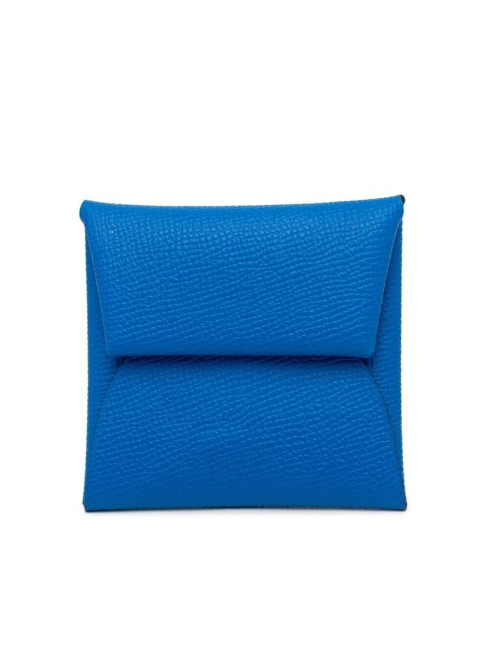 Hermes Bastia Coin Purse Blue Veau Epsom